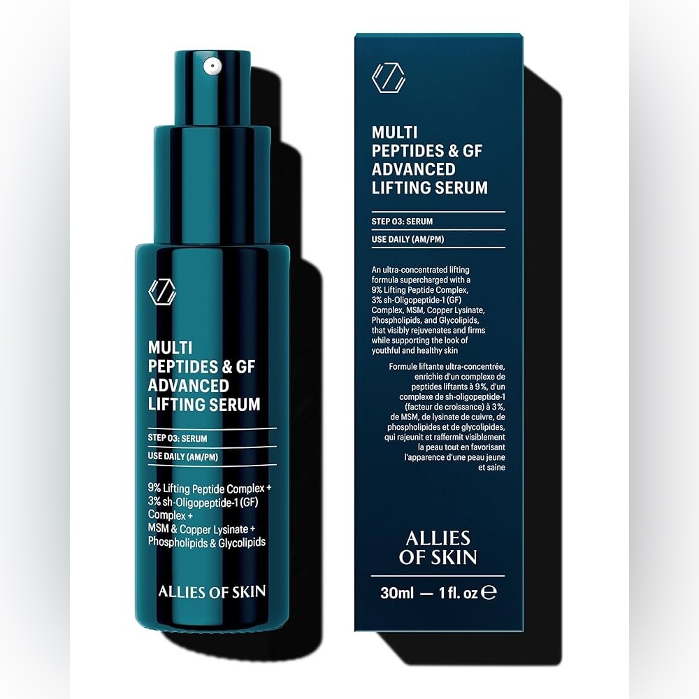 NIB Allies of Skin Peptides & Growth Factor Collagen Boosting Face Serum $188
